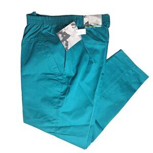 P S Gitano Plus Short Pants Teal Womens 32 x 28 Tags Pockets Petite